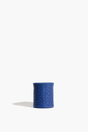 ROWE WOVEN LEATHER CANDLE | HENRY BLUE HENRY BLUE