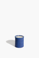 ROWE WOVEN LEATHER CANDLE | HENRY BLUE HENRY BLUE