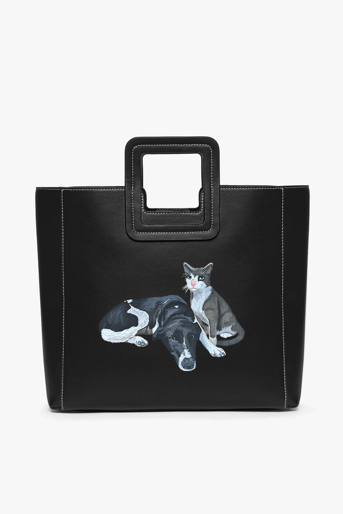 Image CUSTOM SHIRLEY LEATHER BAG | BLACK 2 of 9 and Clicking this image will trigger a zoom pop-up