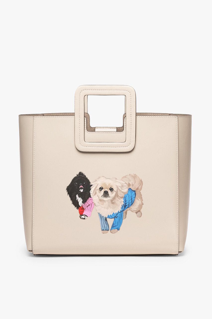 CUSTOM SHIRLEY LEATHER BAG CREAM