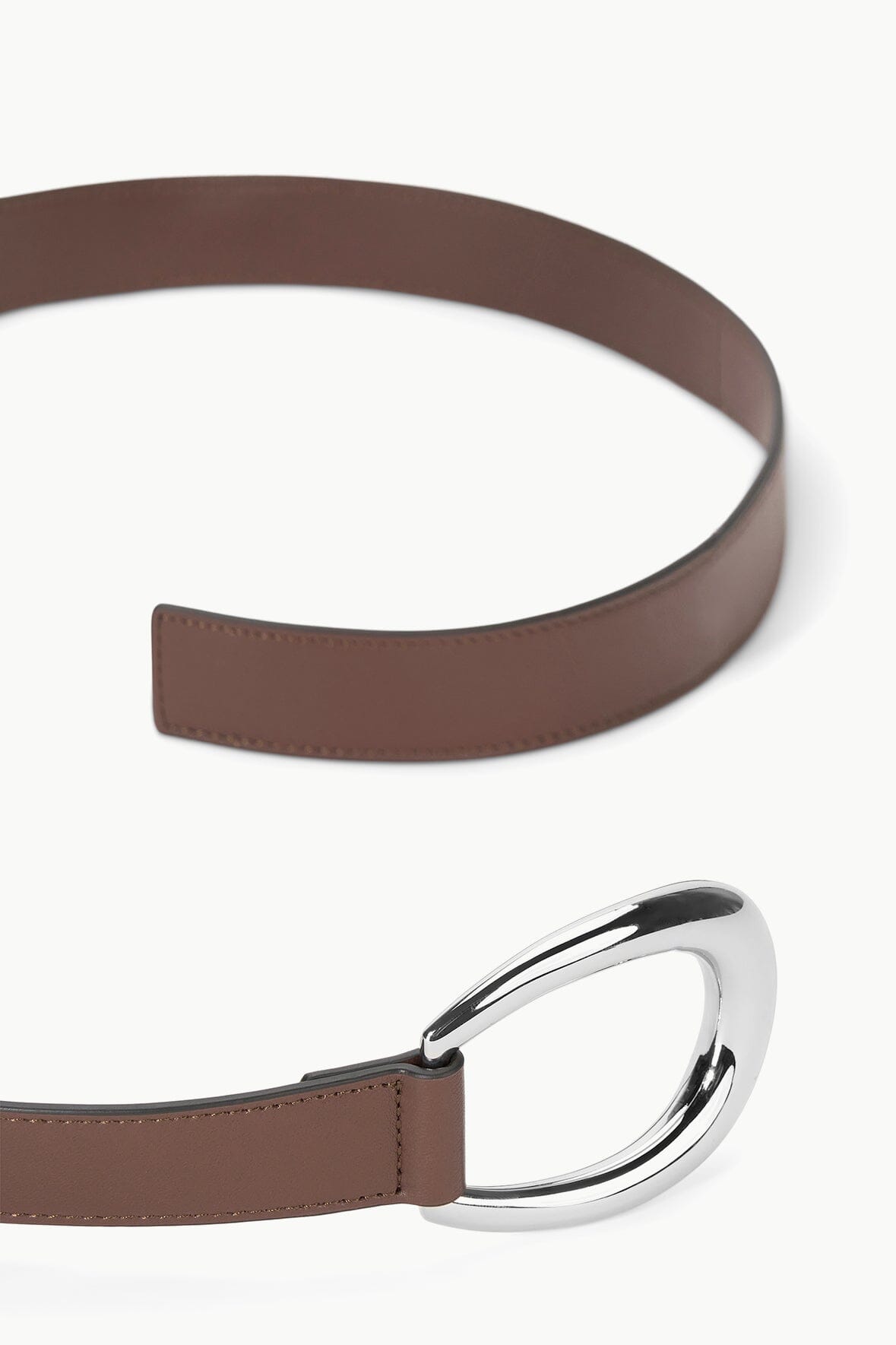 Image 30MM WRAP BELT | MAHOGANY SILVER 3 of 3 and Clicking this image will trigger a zoom pop-up