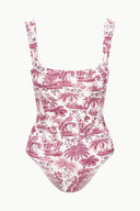 Image ADELAIDE ONE PIECE | BORDEAUX TOILE 5 of 5