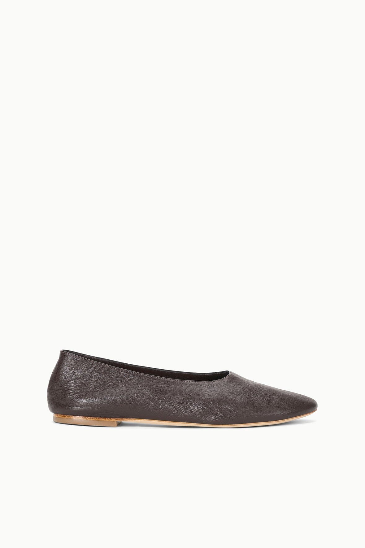 Image ALBA BALLET FLAT | ESPRESSO 1 of 7 and Clicking this image will trigger a zoom pop-up