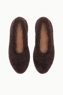 Image ALBA BALLET FLAT | ESPRESSO SHEARLING 7 of 7