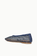 Image ALBA BALLET FLAT | NAVY NETTING 5 of 7