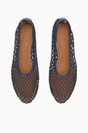 Image ALBA BALLET FLAT | NAVY NETTING 7 of 7