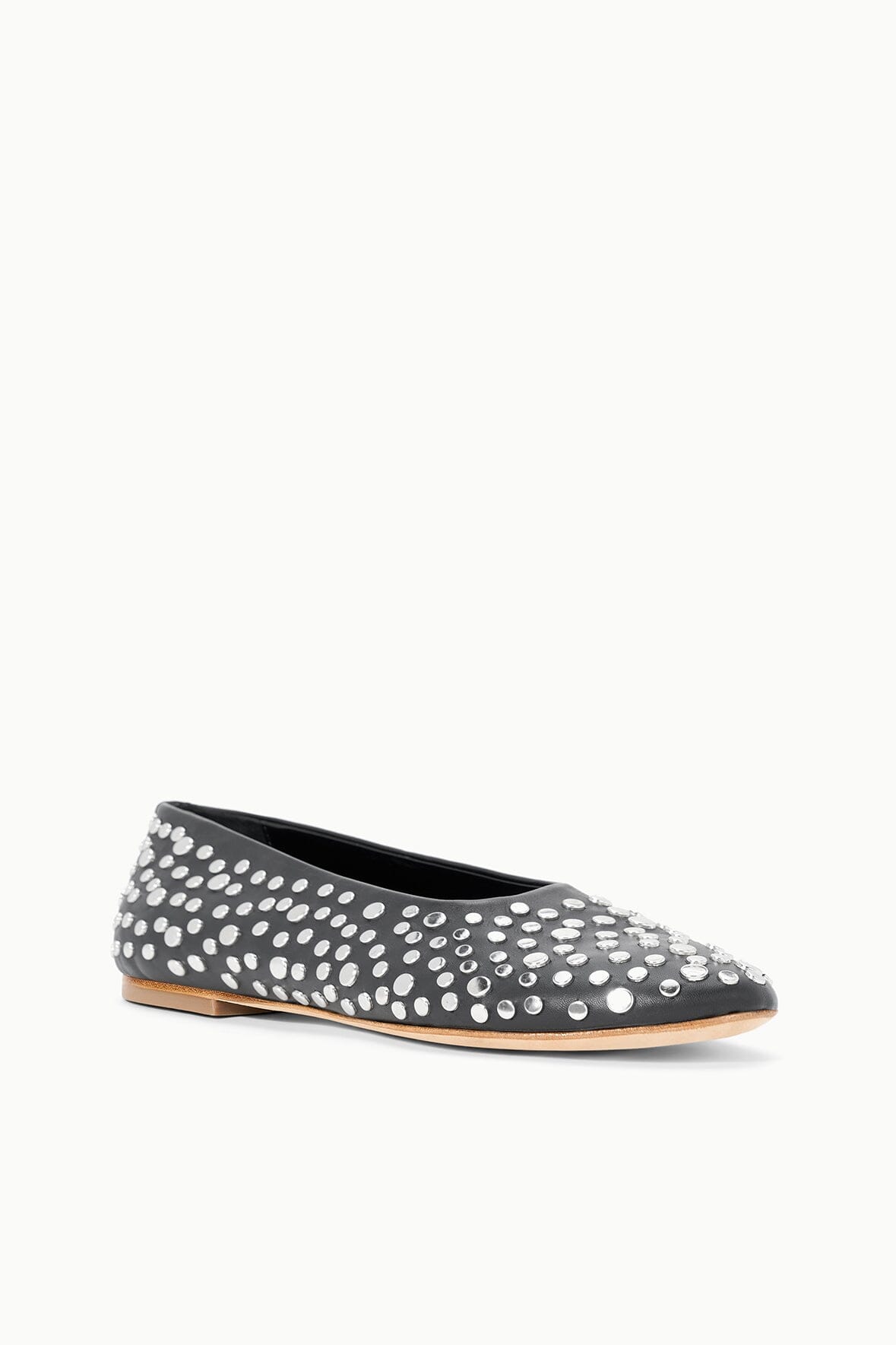 Image ALBA BALLET FLAT | RIVETS 3 of 7 and Clicking this image will trigger a zoom pop-up