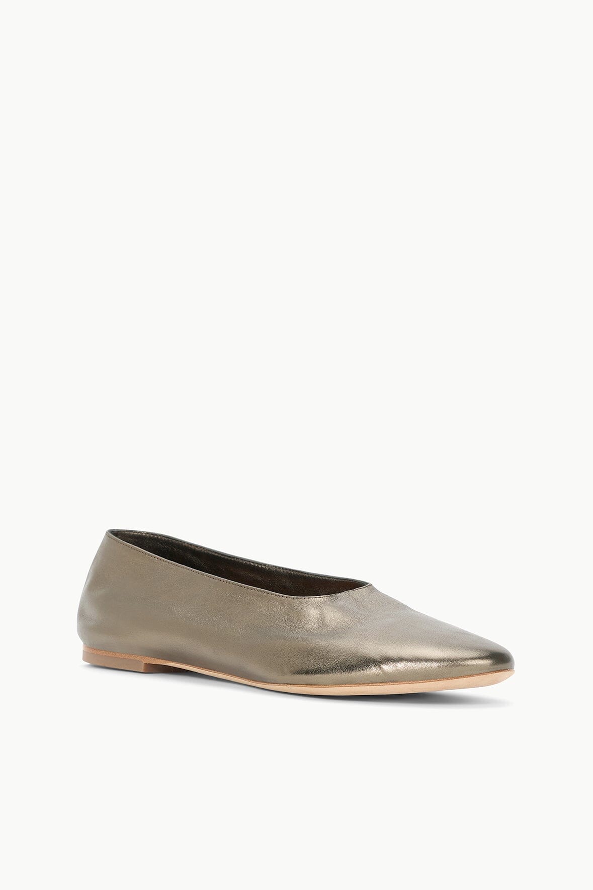 Image ALBA BALLET FLAT | AGED BRONZE 3 of 7 and Clicking this image will trigger a zoom pop-up