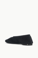 Image ALBA BALLET FLAT | BLACK CROCHET 5 of 7