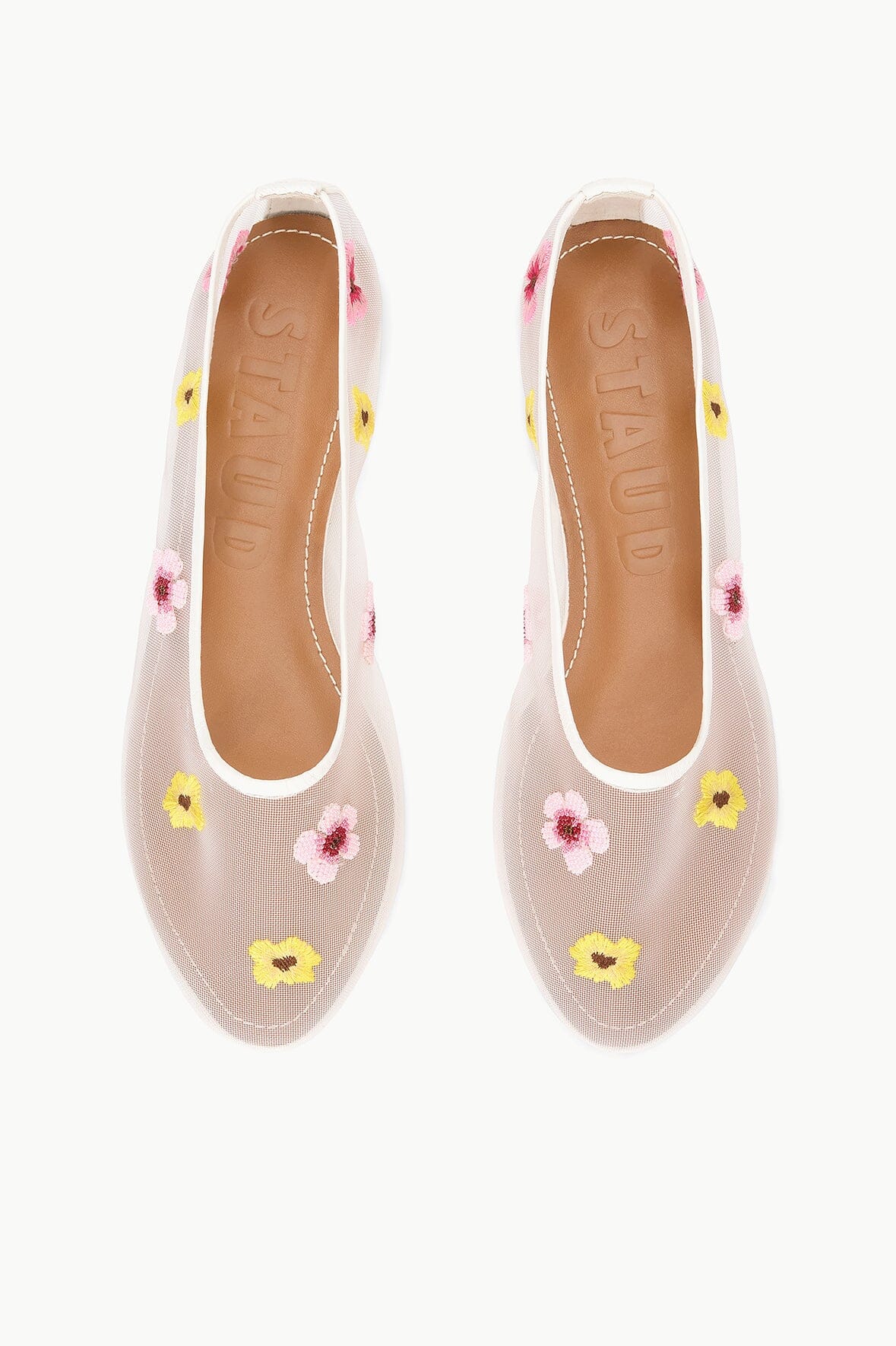 【新品・未使用】STAUD FLUFF BALLET FLAT STAUD | Shoes | Staud Womens Fluff Faux Shearling Ballet
