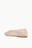 Image ALBA BALLET FLAT | CHAMPAGNE CRYSTAL MESH 5 of 7