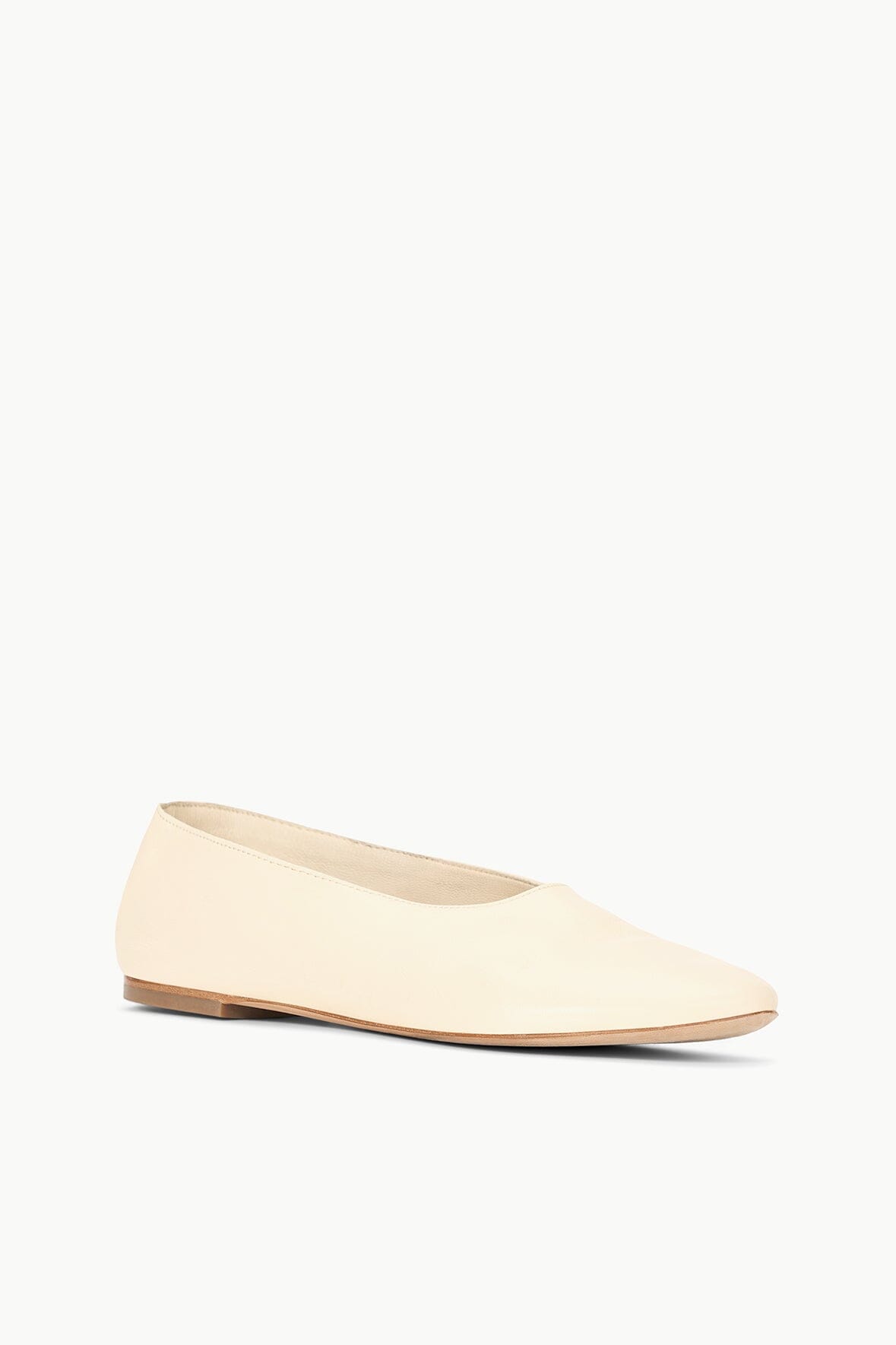 Image ALBA BALLET FLAT | CREAM 3 of 6 and Clicking this image will trigger a zoom pop-up