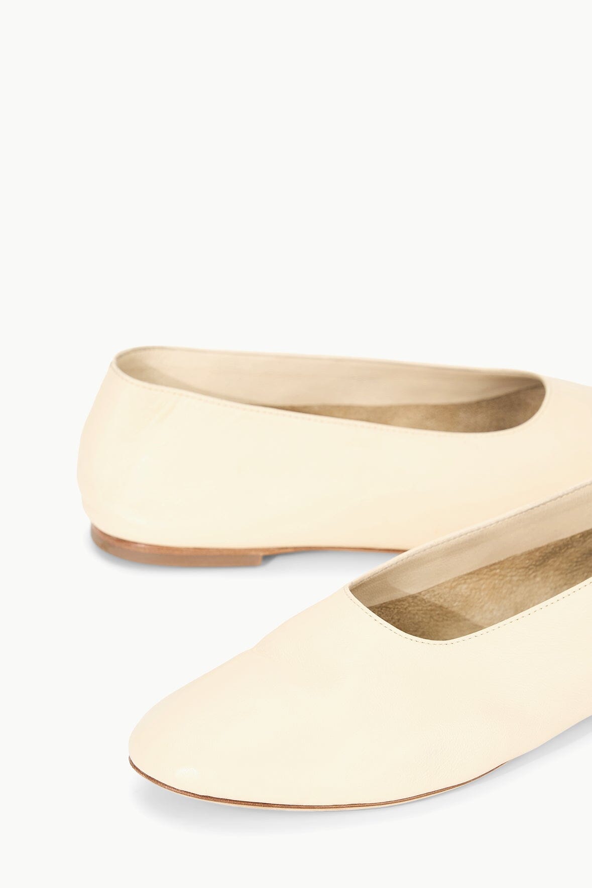 Image ALBA BALLET FLAT | CREAM 5 of 6 and Clicking this image will trigger a zoom pop-up