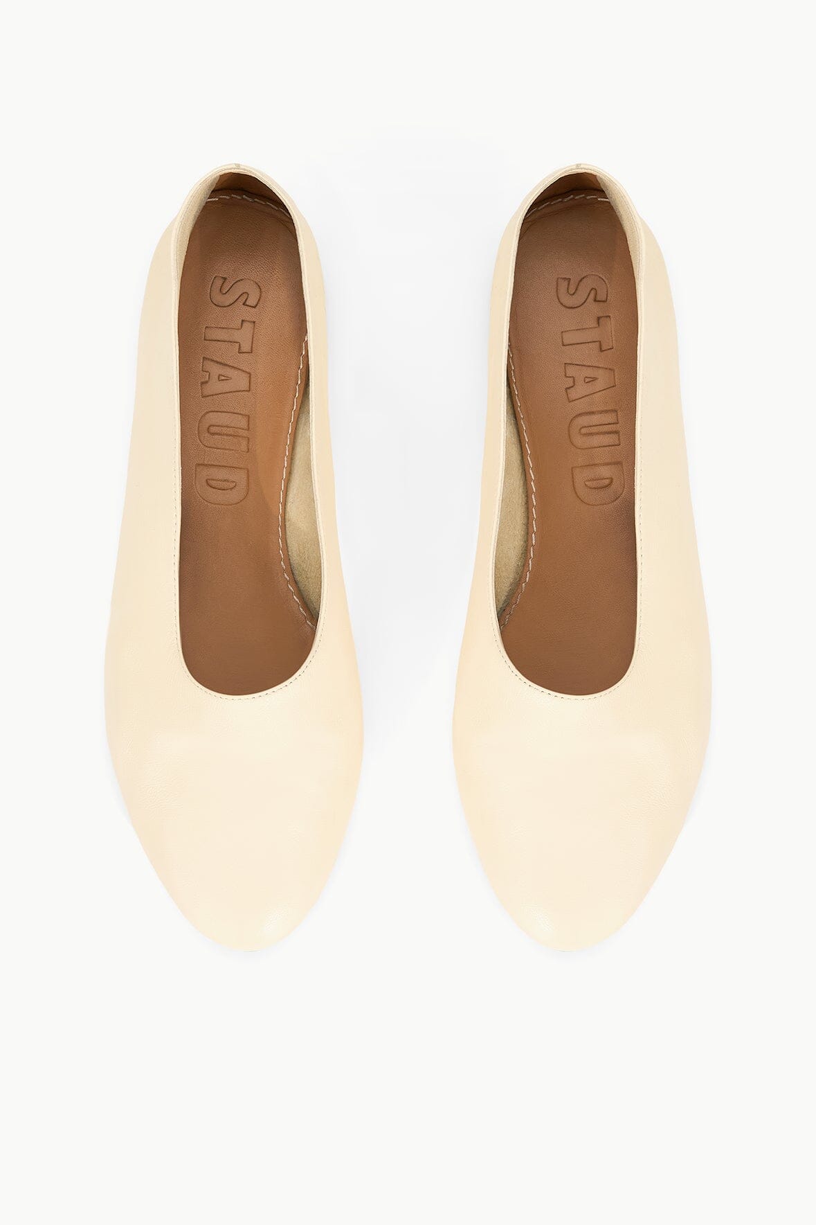 Image ALBA BALLET FLAT | CREAM 6 of 6 and Clicking this image will trigger a zoom pop-up