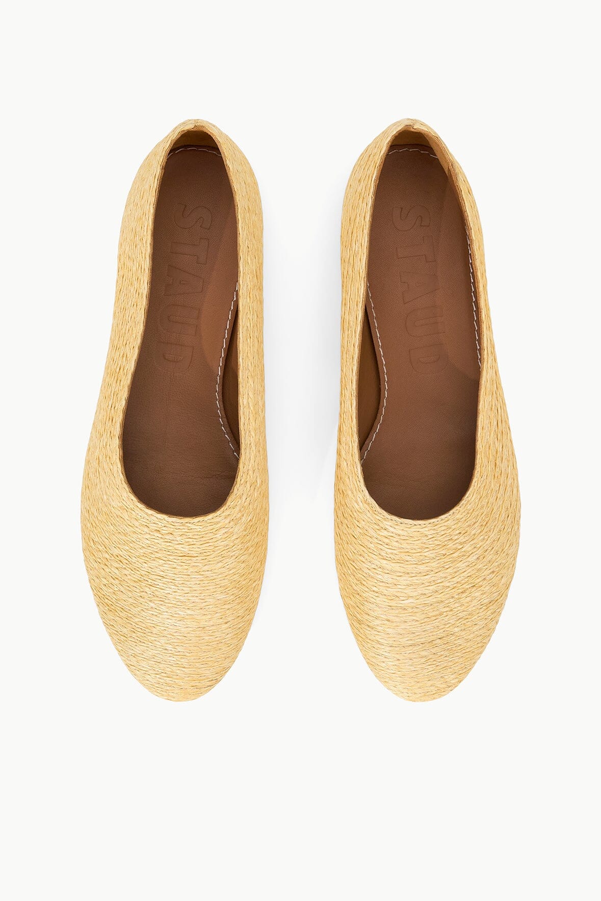 Image ALBA BALLET FLAT | NATURAL RAFFIA 6 of 6 and Clicking this image will trigger a zoom pop-up