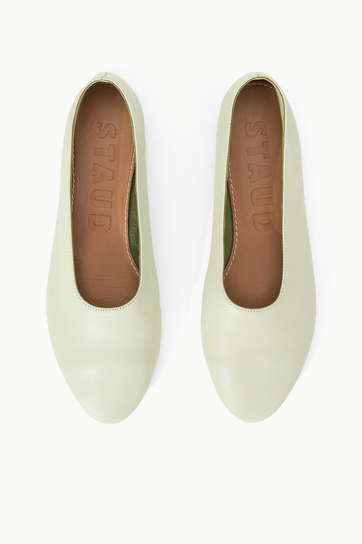 Image ALBA BALLET FLAT | PALE JADE 7 of 7 and Clicking this image will trigger a zoom pop-up