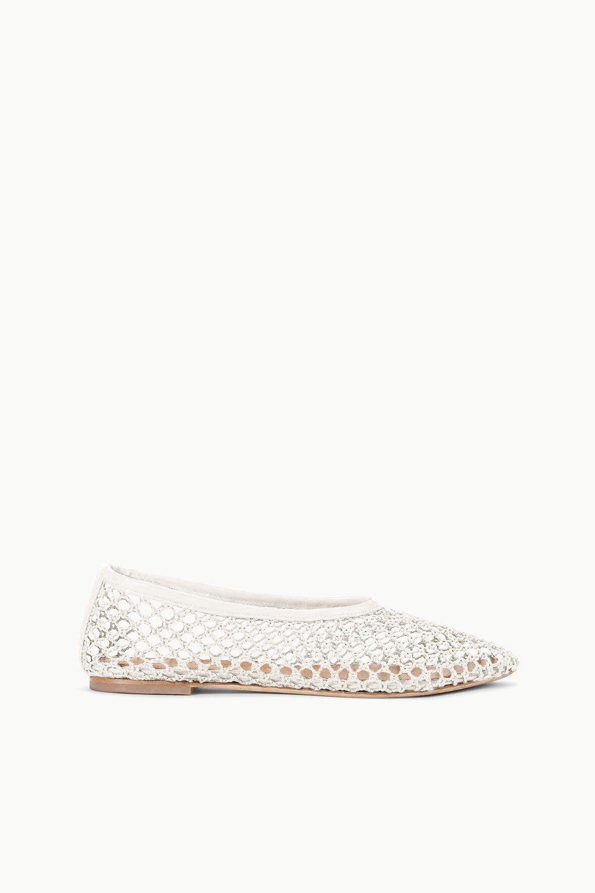 Image ALBA BALLET FLAT | PAPER NETTING 1 of 4 and Clicking this image will trigger a zoom pop-up