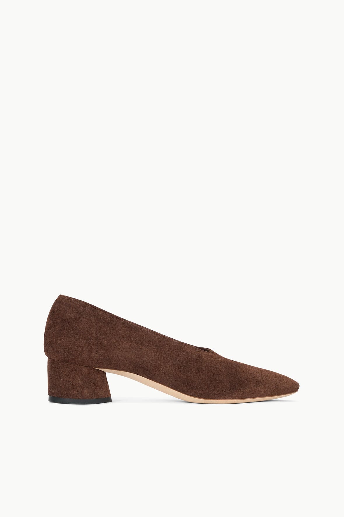 Image ALBA PUMP | MAHOGANY SUEDE 1 of 5 and Clicking this image will trigger a zoom pop-up