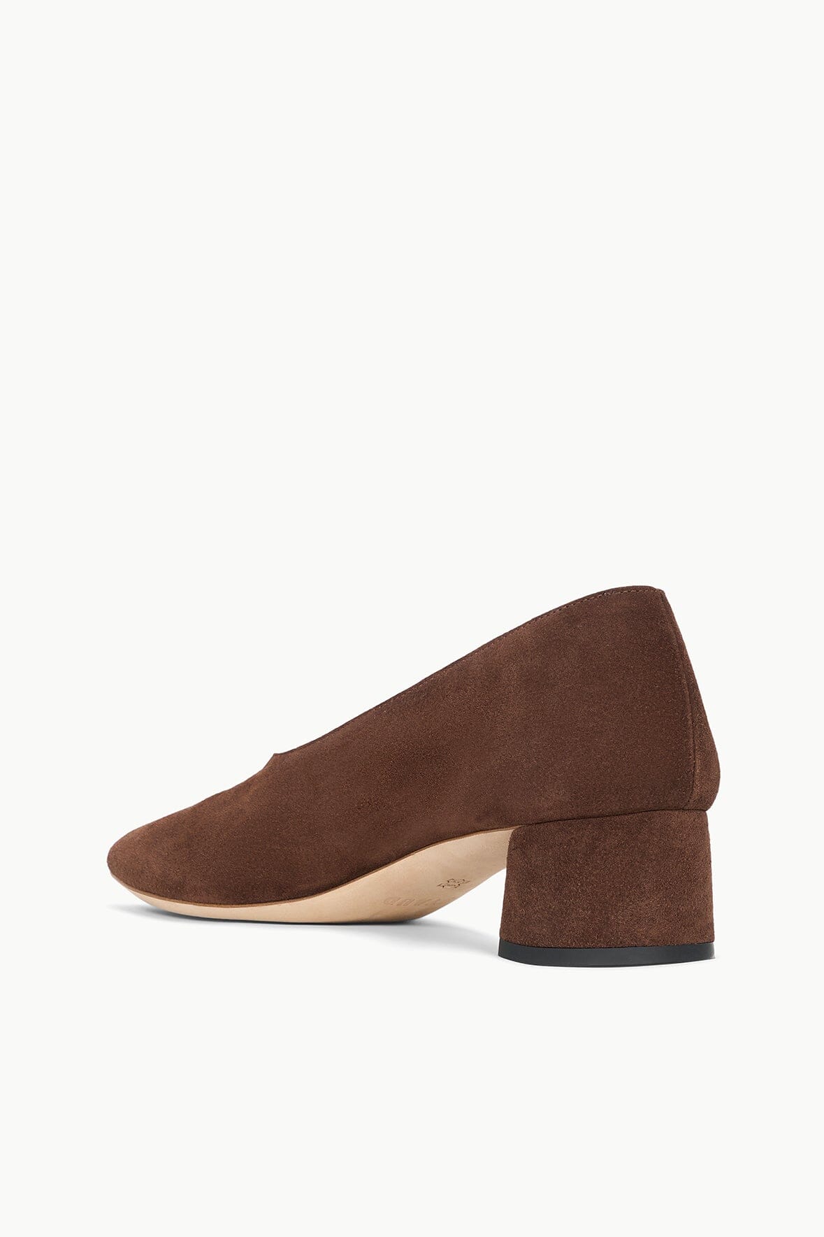 Image ALBA PUMP | MAHOGANY SUEDE 3 of 5 and Clicking this image will trigger a zoom pop-up