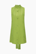 Image ADDY MINI DRESS | GARDEN GREEN 6 of 6