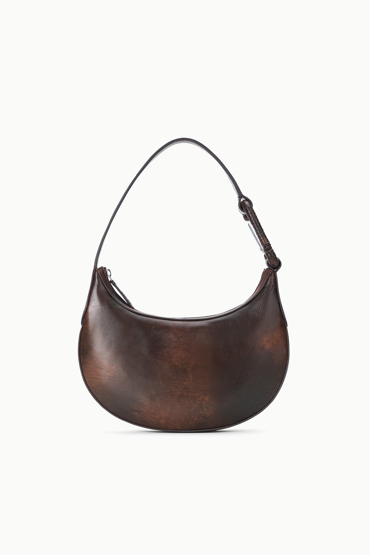 ALDEN SHOULDER BAG ESPRESSO DISTRESSED