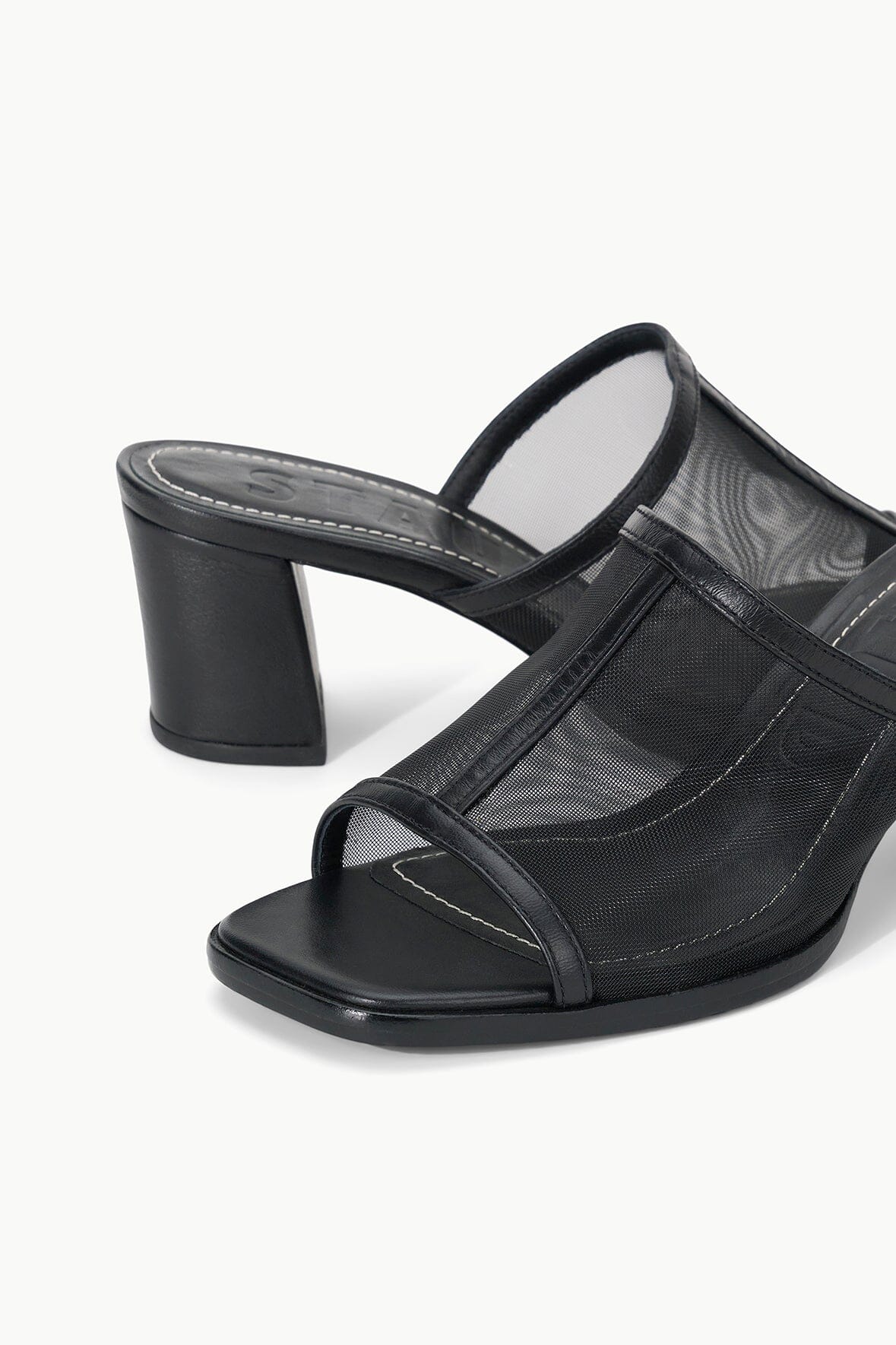 ALESSANDRA HEEL BLACK MESH