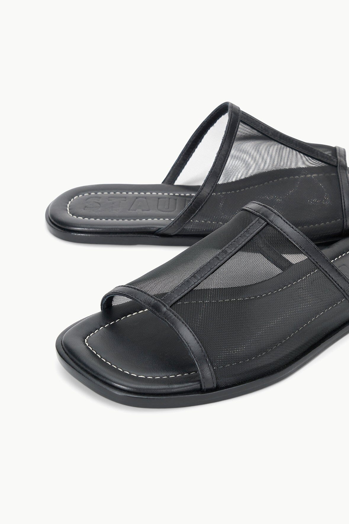 Image ALESSANDRA SANDAL | BLACK MESH 6 of 7 and Clicking this image will trigger a zoom pop-up