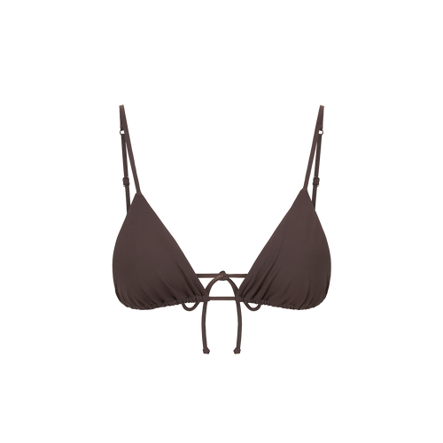 ALEXIS BIKINI TOP  DARK CHOCOLATE