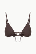 Image ALEXIS BIKINI TOP | DARK CHOCOLATE 6 of 6