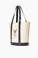 Image CUSTOM ALLORA TOTE | CREAM BLACK 2 of 4