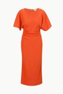 Image AMELIE MIDI DRESS | CAYENNE 6 of 6