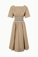 Image AMY DRESS | TAUPE 5 of 5