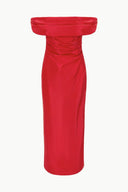 Image ANDREA DRESS | ROUGE 7 of 7