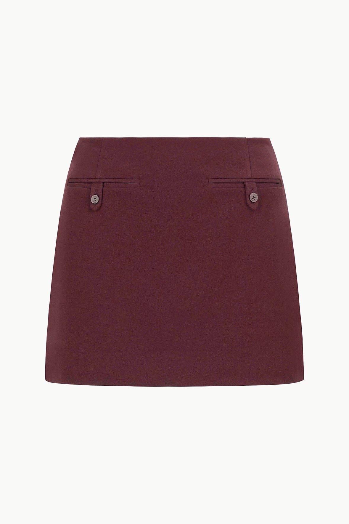 Image ANNETTE SKIRT | MERLOT 5 of 5 and Clicking this image will trigger a zoom pop-up