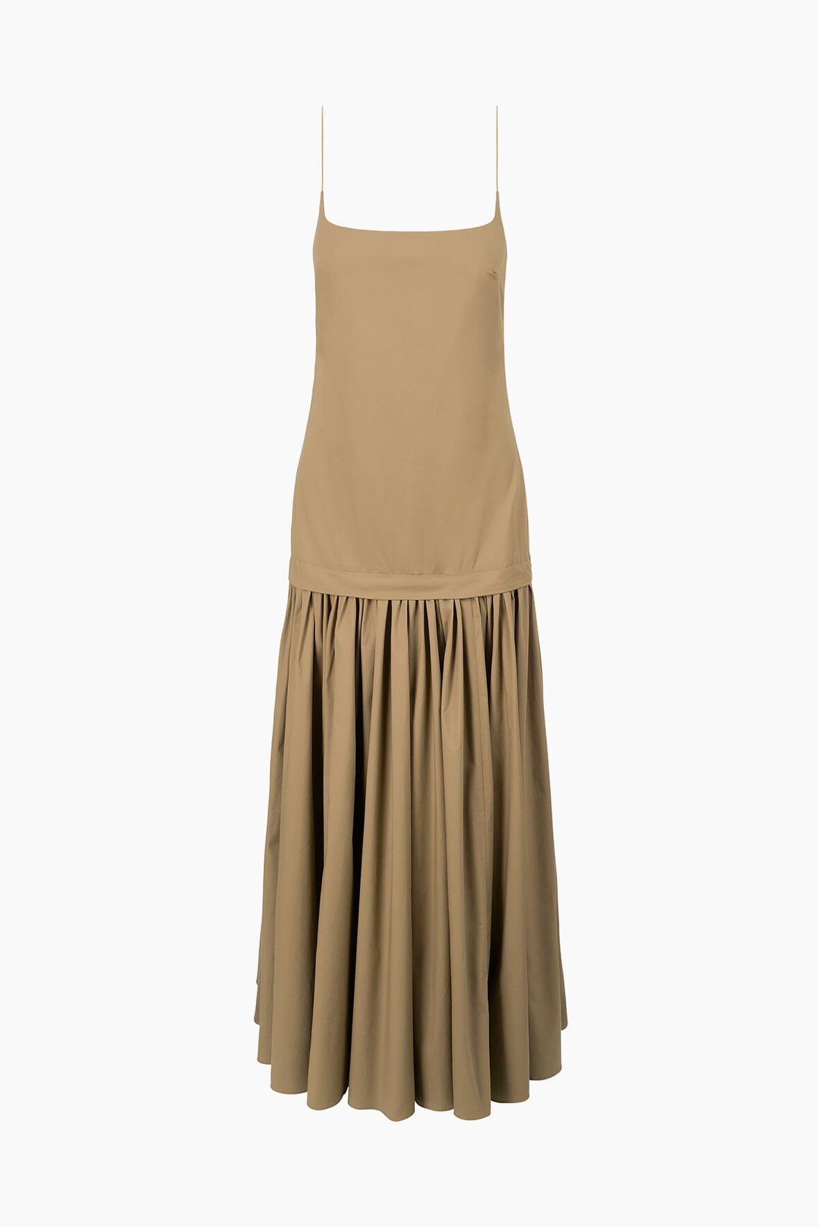 Image ARI DRESS | TAUPE 6 of 6 and Clicking this image will trigger a zoom pop-up