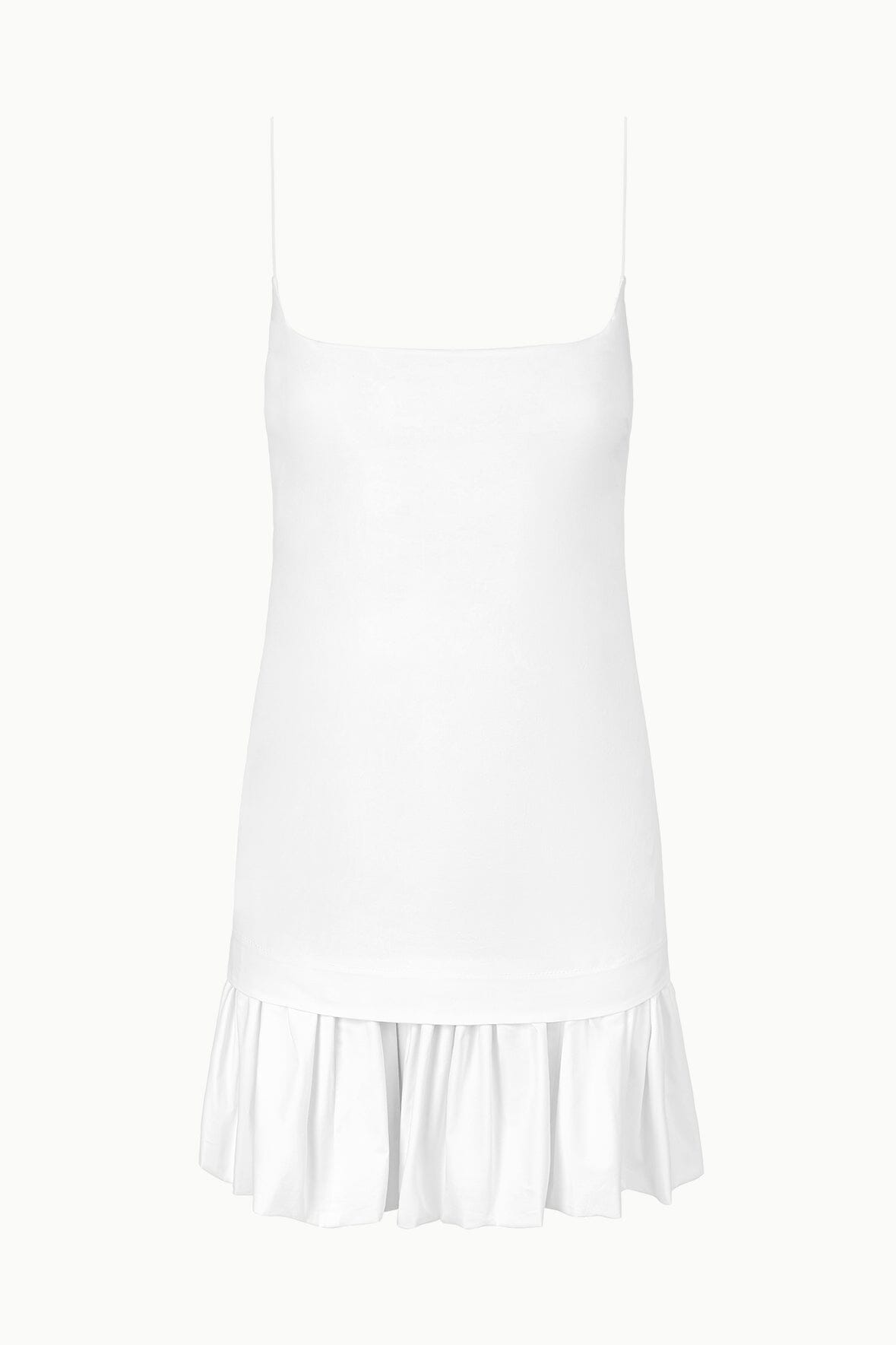 Image ARI MINI DRESS | WHITE 6 of 6 and Clicking this image will trigger a zoom pop-up