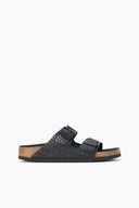 Image BIRKENSTOCK ARIZONA WOVEN EMBOSSED SANDAL | BLACK 1 of 7