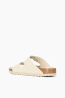 Image BIRKENSTOCK ARIZONA WOVEN EMBOSSED SANDAL | ECRU 5 of 7