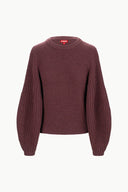 Image AURA SWEATER | MERLOT 4 of 4