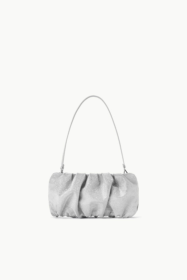 Buy Staud Bean Convertible Shearling Shoulder Bag - Cream At 30% Off