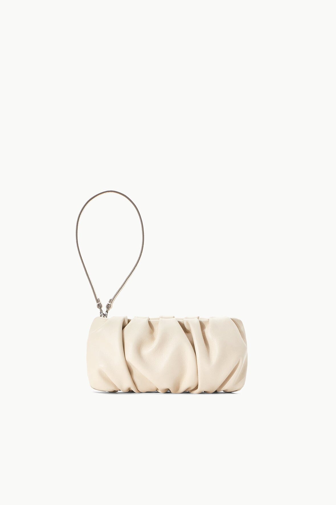 Cream discount clutch bag