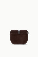 Image BELLA SADDLE BAG | ESPRESSO SUEDE 3 of 8