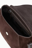 Image BELLA SADDLE BAG | ESPRESSO SUEDE 5 of 8