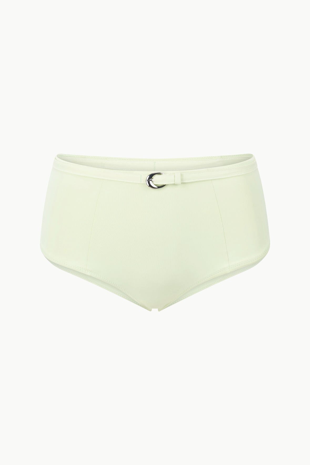 Image BELTED WAILEA BIKINI BOTTOM | PALE JADE 6 of 6 and Clicking this image will trigger a zoom pop-up