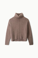 Image BETSY CASHMERE SWEATER | TRUFFLE 8 of 8