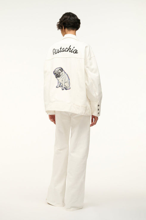 Go to CUSTOM STAUD x C.BONZ THE BIGGEST JEAN JACKET WHITE view 1