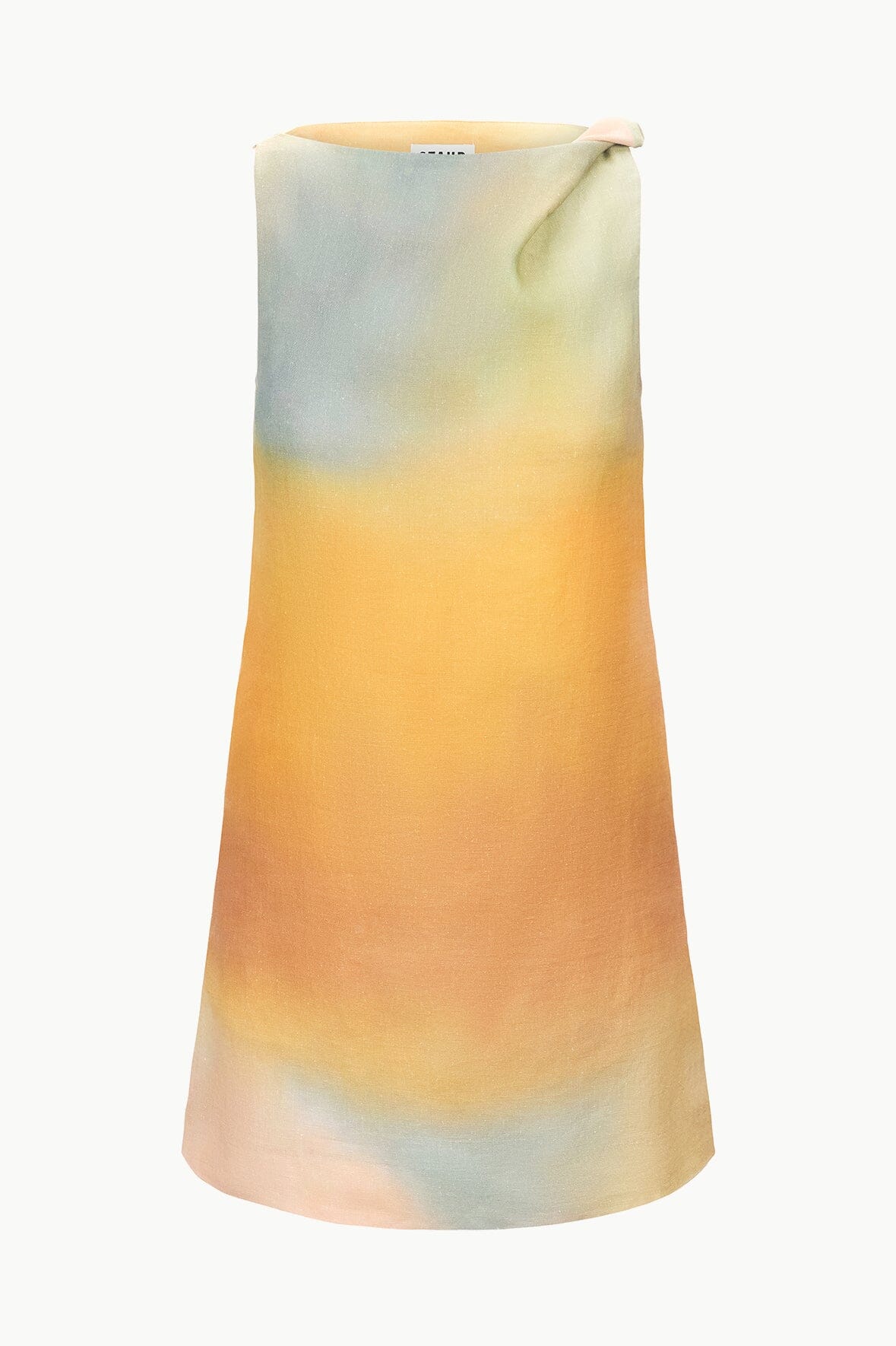 Image BOA LINEN DRESS | PASTEL CLOUDS 6 of 6 and Clicking this image will trigger a zoom pop-up