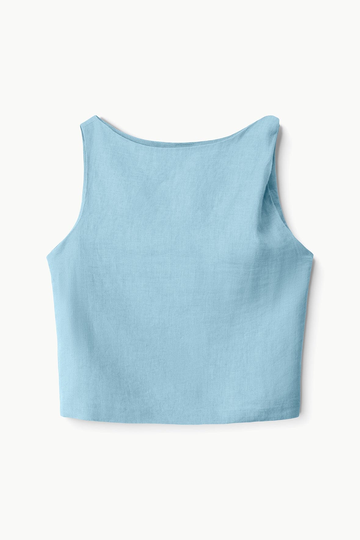 Image BOA LINEN TOP | SLATE BLUE 6 of 6 and Clicking this image will trigger a zoom pop-up