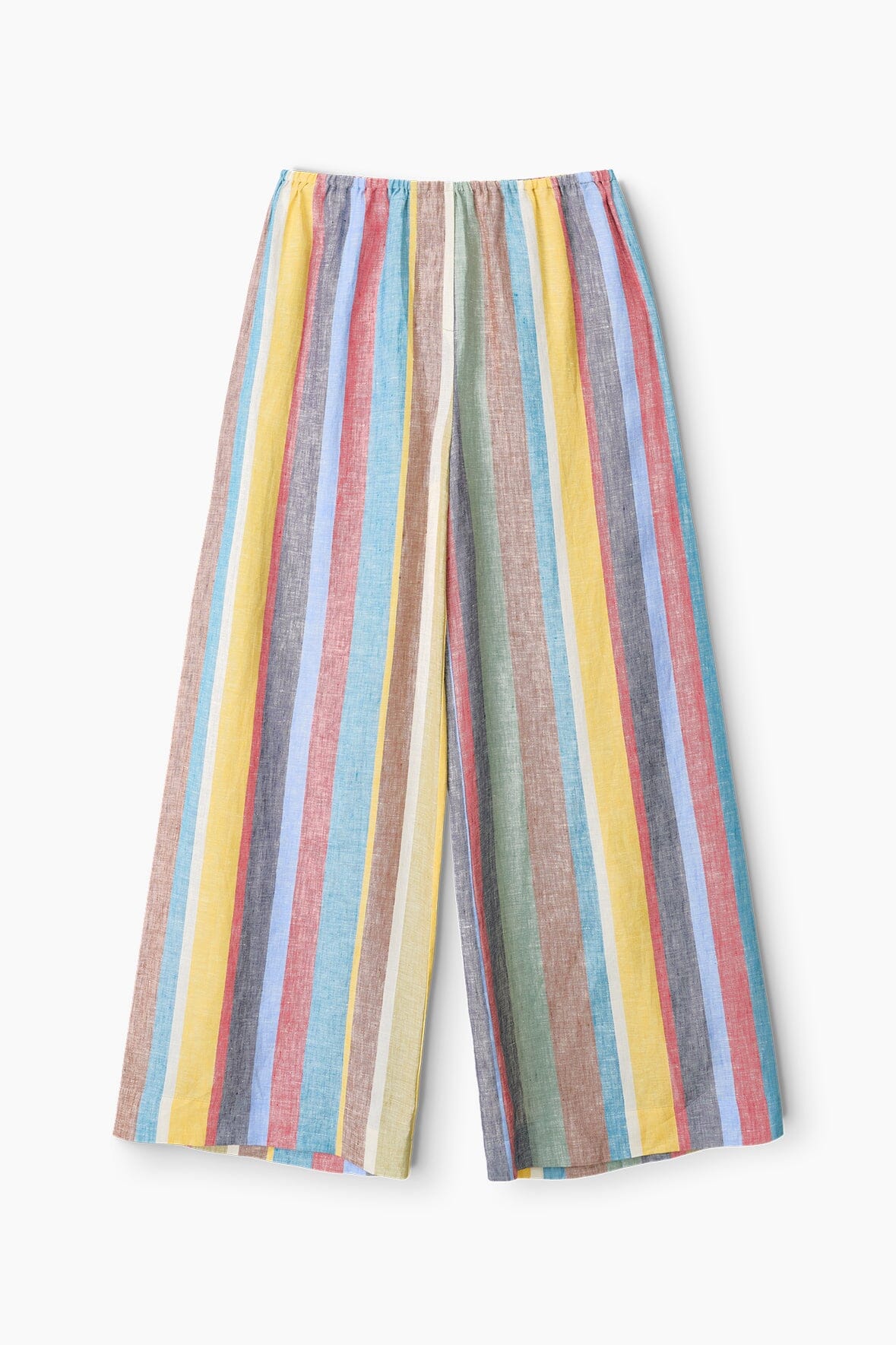 Image BONFIRE LINEN PANT | MARKET STRIPE 7 of 7 and Clicking this image will trigger a zoom pop-up