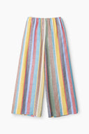 Image BONFIRE LINEN PANT | MARKET STRIPE 7 of 7